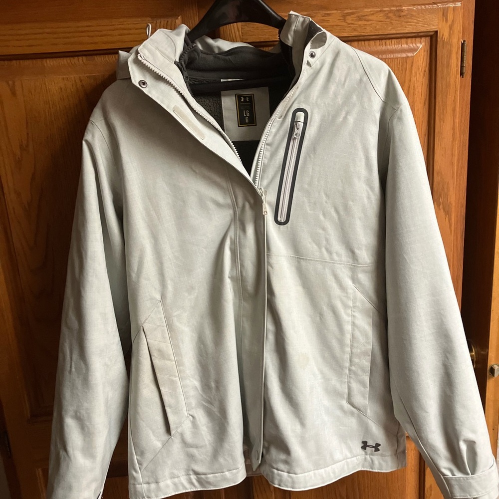 Under Armour Men's Light Gray Performance Jacket